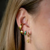 Malachite Ear Huggies