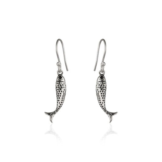 Curved Fish Earrings