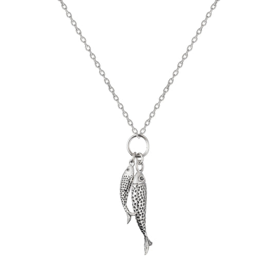 Double Fish Necklace