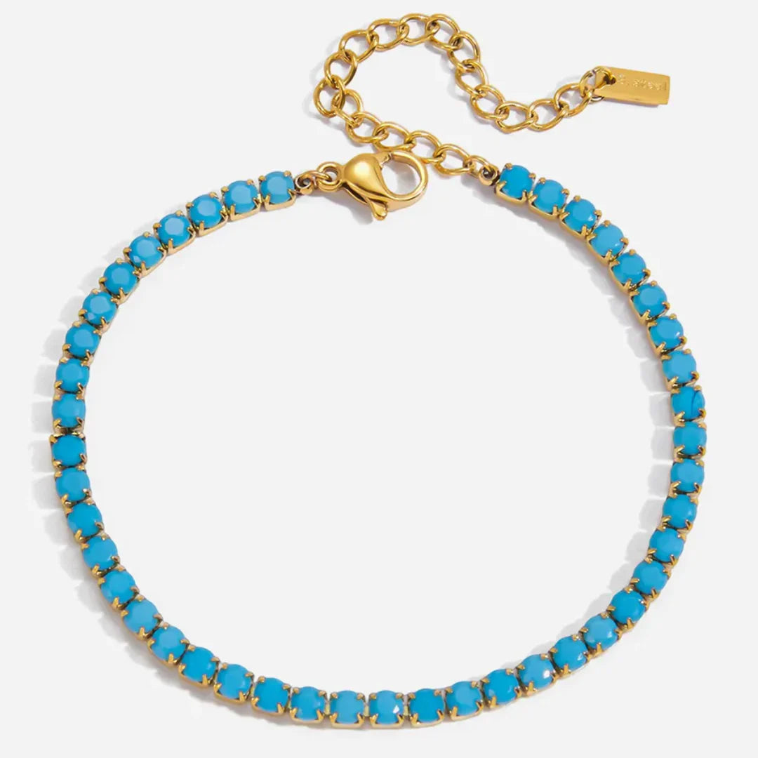 Turquoise Tennis Bracelet