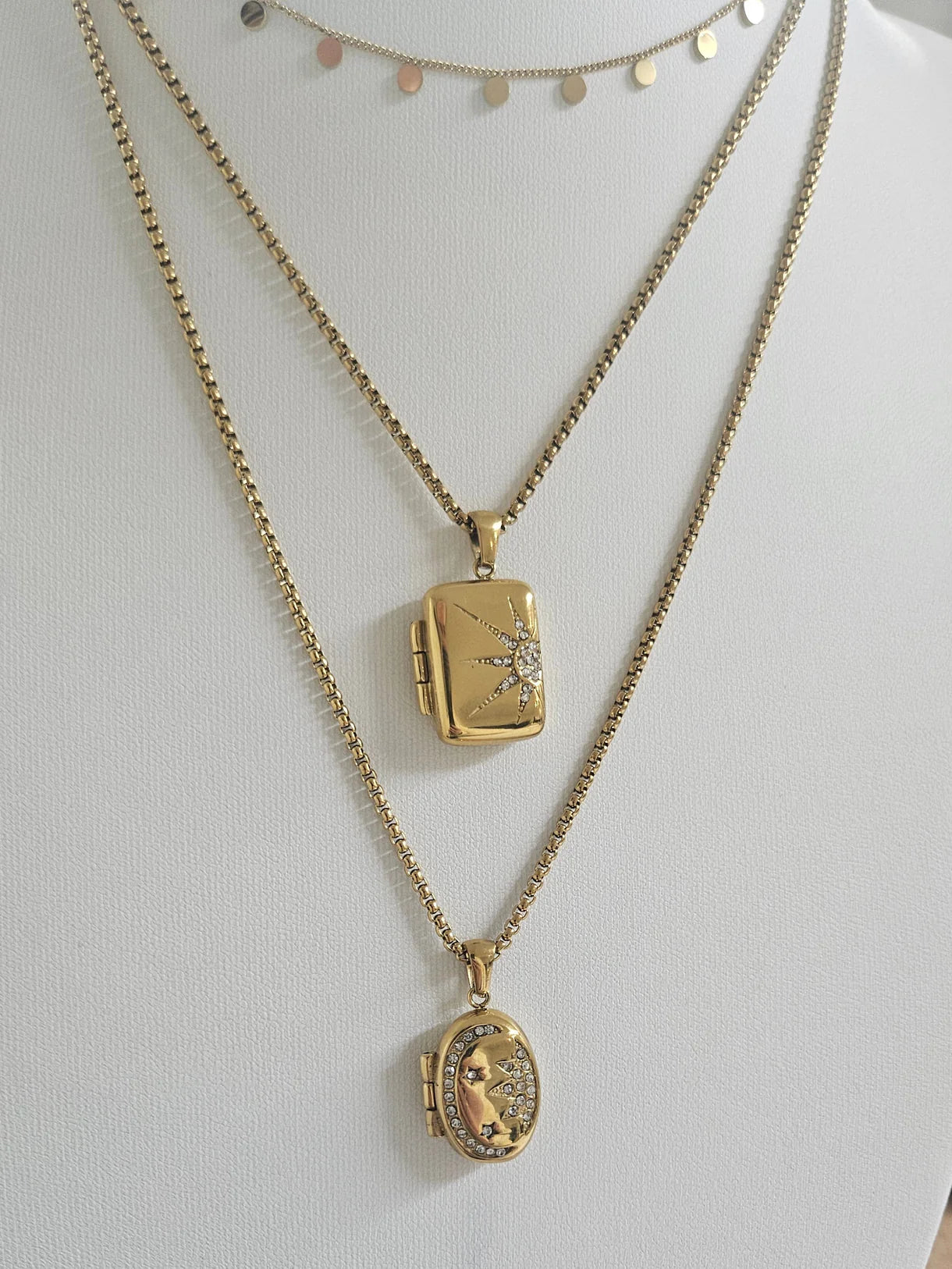 Oval Locket Necklace