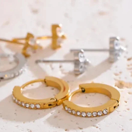 Huggie Gold Earrings